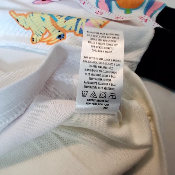 Disney Lilo & Stitch Boo Halloween Pajama Set Long Sleeve Shirt & Pants Size L - Picture 14 of 16